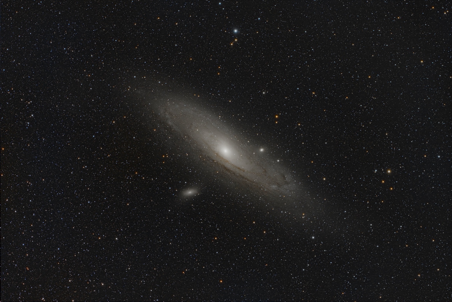 Finished Andromeda photograph